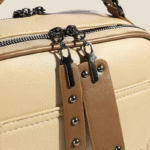 High end ladies' handbag multi-layer large capacity commuting bag(Cream) - Image 2