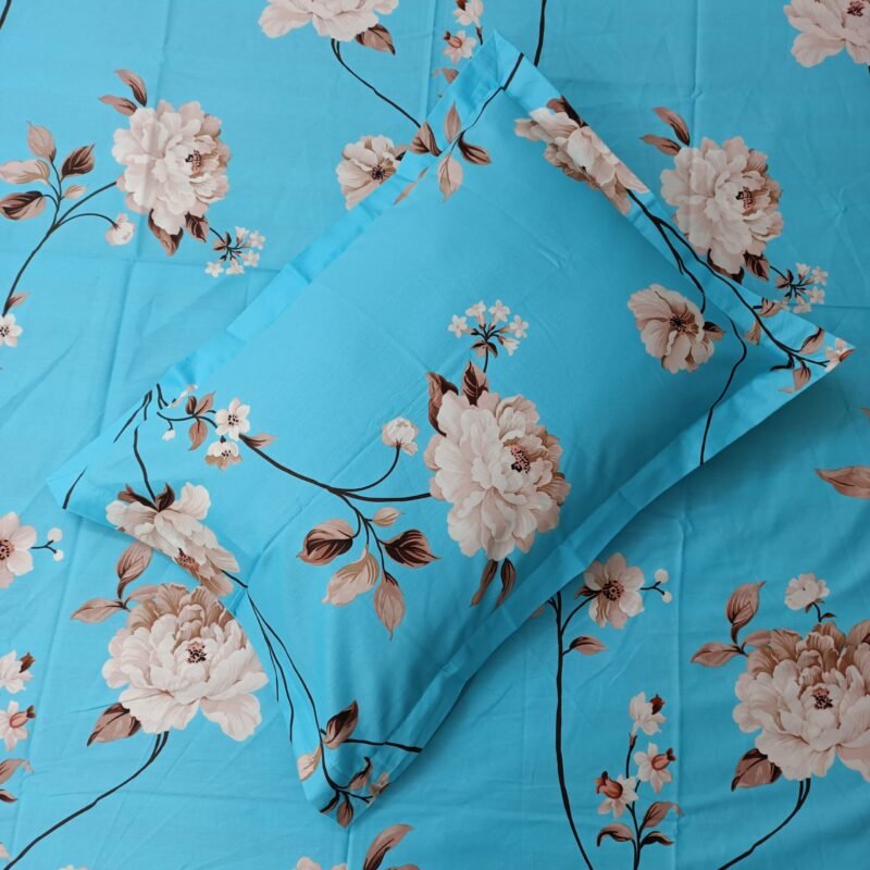 Luxury Twill Cotton Bedsheet – King Size - Image 2