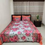 Luxury Twill Cotton Bedsheet – Borsha Pink