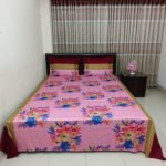 Luxury Twill Cotton Bedsheet – King Size – 3Pecs Set