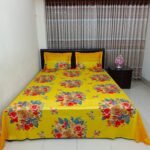 Luxury Twill Cotton Bedsheet – King Size – 3Pecs Set