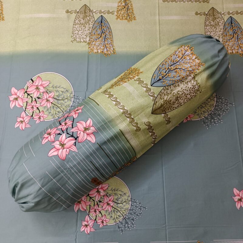 30/30 Count Luxury Exclusive Bedsheet – King Size – 3 Pecs Set – Happy Olive - Image 2
