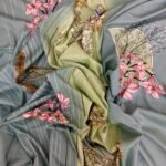 30/30 Count Luxury Exclusive Bedsheet – King Size – 3 Pecs Set – Happy Olive - Image 4