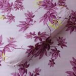 30/30 Count Luxury Exclusive Bedsheet – King Size – 3 Pecs Set – Pink Leaf - Image 3