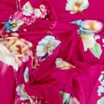 30/30 Count Luxury Exclusive Bedsheet – King Size – 3 Pecs Set – Floral Megenta - Image 4