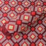 Luxury Twill Cotton Bedsheet – King Size – 3Pecs – Maroon Box - Image 2