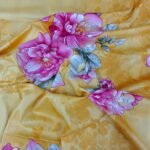 Luxury Twill Cotton Bedsheet – King Size – 3Pecs – Bashonti - Image 4