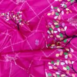 Luxury Twill Cotton Bedsheet – King Size – 3Pecs – Megenta - Image 4