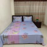 Luxury Twill Cotton Bedsheet – King Size – 3Pecs – Purple Aurora