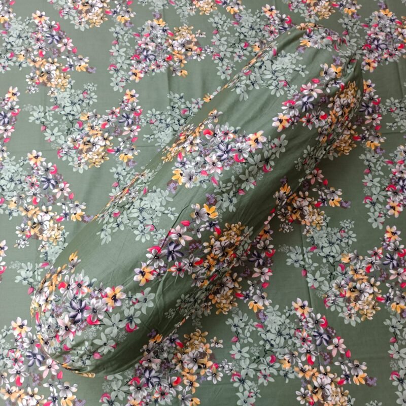 Luxury Twill Cotton Bedsheet – King Size – 3Pecs – Sheuli G - Image 2