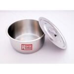 Stainless Steel BD Pan with SS Lid (SKB) - Image 2
