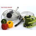 SKB Frying Pan With Glass Lid - Image 3