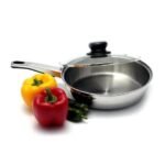 SKB Frying Pan With Glass Lid - Image 2