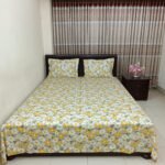 Luxury Twill Cotton Bedsheet – King Size – 3Pecs – Cosmos