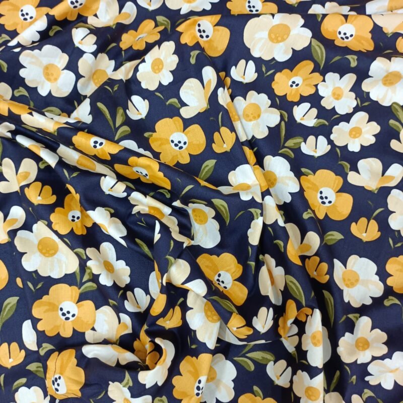 Luxury Twill Cotton Bedsheet – King Size – 3Pecs – Blue Cosmos - Image 4
