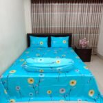 30/30 Count Luxury Exclusive Bedsheet – King Size – 3 Pecs Set – Neon Sky