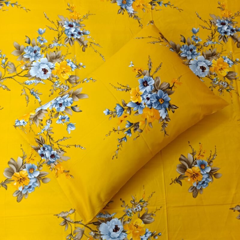 30/30 Count Luxury Exclusive Bedsheet – King Size – 4 Pecs Set – Bashonti - Image 2
