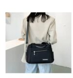 Luxury Bag Waterproof Nylon Shoulder Ladies Travel Crossbody ( Black Color) - Image 3