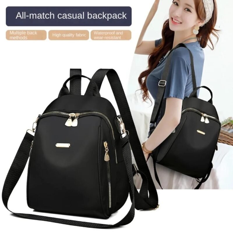 New Female Backpacks High Capacity Waterproof - Image 2