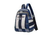 Nylon Backpack Durable Waterproof Casual Shoulder Bag (Blue Color) - Image 2