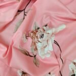 Luxury Twill Cotton Bedsheet – King Size – 3Pecs Set – Lota Pink - Image 4