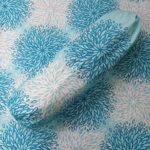 Luxury Twill Cotton Bedsheet – King Size – 3Pecs Set – Atashbaji Sky - Image 2