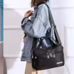 Large Capacity Waterproof Anti-theft Fashion ( black colour ) - Image 2