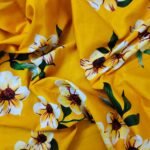 Luxury Twill Cotton Bedsheet – Mastered Yellow - Image 2