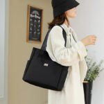 Fashion Shopping Bag ( Black color ) - Image 2