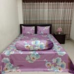 30/30 Count Luxury Exclusive Bedsheet – King Size – 3 Pecs Set – Purple Rose