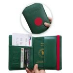 100% Leather Passport Covers Holder Wallet Case - Image 2