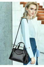 Atmospheric Popular Bag Crossbody Large Capacity Handbag(BLACK) - Image 2