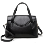 Atmospheric Popular Bag Crossbody Large Capacity Handbag(BLACK)