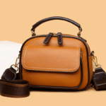 New Sac a Main Women Handbag soft small Shoulder Pu Leather Tote Hand Bags for Ladies(YELLOW) - Image 2