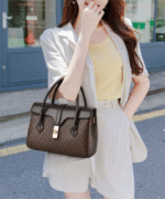 Newest High Quality MK Design American Bag Luxury Women's Handbags(Coffee) - Image 3