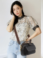 New Sac a Main Women Handbag soft small Shoulder Pu Leather Tote Hand Bags for Ladies(Black) - Image 3