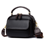New Sac a Main Women Handbag soft small Shoulder Pu Leather Tote Hand Bags for Ladies(Black) - Image 2