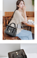 Newest High Quality MK Design American Bag Luxury Women's Handbags(Black) - Image 3