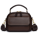 New Sac a Main Women Handbag soft small Shoulder Pu Leather Tote Hand Bags for Ladies(coffee)