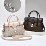 Newest High Quality MK Design American Bag Luxury Women's Handbags(khaki) - Image 2