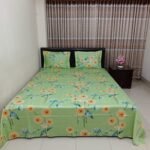 Luxury Twill Cotton Bedsheet – King Size – 3Pecs Set