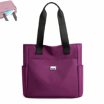 Fashion Shopping Bag ( Purple color )
