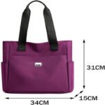 Fashion Shopping Bag ( Purple color ) - Image 3