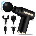 Mini Electric Massage Gun Portable Deep Tissue Massage Gun - Pain Relief USB Rechargeable Body Massager Message Gun