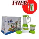 Noah 3 in 1 Blender (Model: N/B 888) – 1.5 Ltr Jar + Free Gift 🎁
