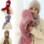 Ear Protection Windproof Cap Scarf