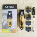 Kemei Pro Electric Hair Clipper Km-709A Rechargeable Hair Cutter