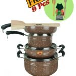 Noah Kitchen Queen 7 Pcs Non-Stick Cookware Set + Free Gift Combo | Limited Time Offer