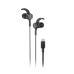 FONENG T68 In-Ear Type-C Heavy Bass Gaming Wired Earphone- Black