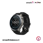 Amazfit Balance 2 AMOLED 1.5" Smart Watch with 10 ATM & GPS (6 Satellite) - Black